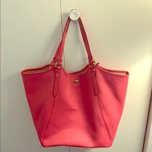 A coach tote.